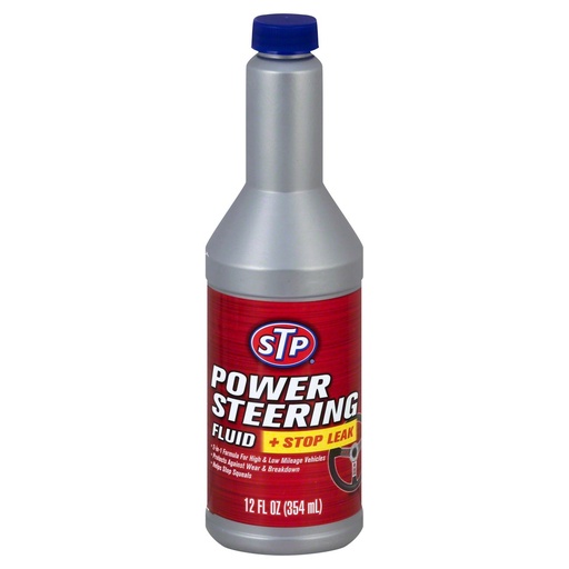 STP POWER STEERING & STOP LEAK ENV 12/12 ozs.
